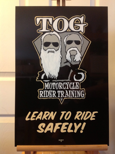 Hand Lettered Sign