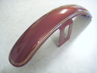 Double Lines on a Dyna Fender