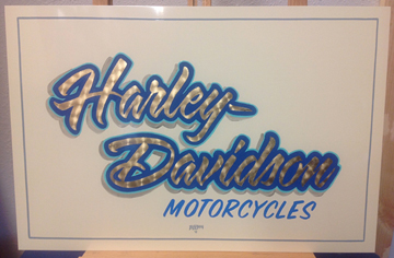 Harley Gold Leaf